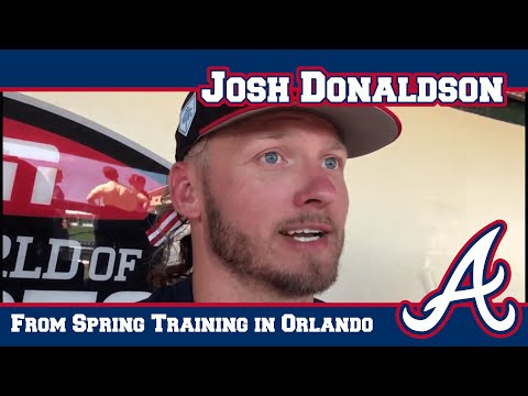Josh Donaldson reports to Braves Spring Training
