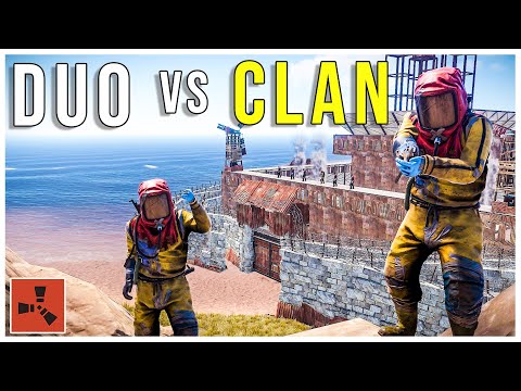 Rust - Duo HUMILIATES clan and steals EVERYTHING from them!