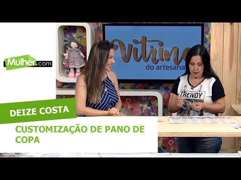 Customizing a tea towel - Deize Costa - 11/23/2018