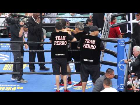 Alfredo Perro Angulo ring entrance Stub Hub Center