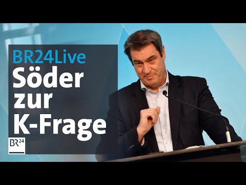 BR24Live: Markus Söder akzeptiert wohl CDU-Votum für Armin Laschet | Rundschau extra | BR24