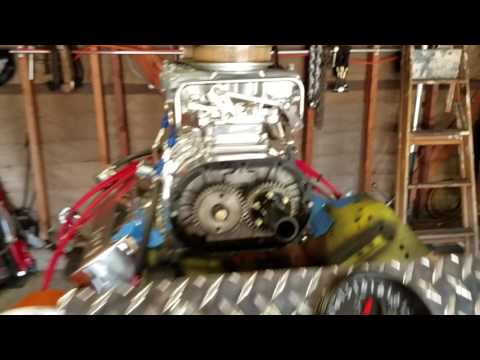 6-71 blower front cover removal