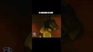 TIME STOP IN OVA #jojosbizzareadventure #shorts #jojo #jotaro #dio #ova #zawarudo