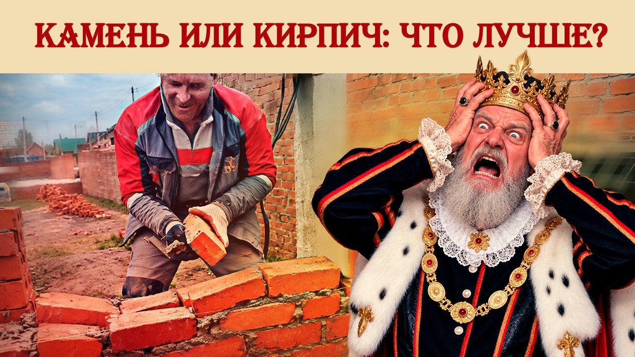 Камень или кирпич: что лучше?
