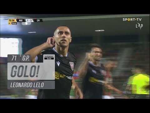 Goal | Golo Leonardo Lelo: Marítimo 1-(2) Casa Pia AC (Liga 22/23 #8)