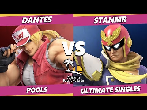 Abierto Puerto Vallarta - Dantes (Terry) Vs. Stanmr (Captain Falcon) SSBU Ultimate Tournament