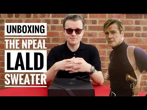 N.Peal James Bond Live And Let Die Classic Polo Neck Sweater | Unboxing