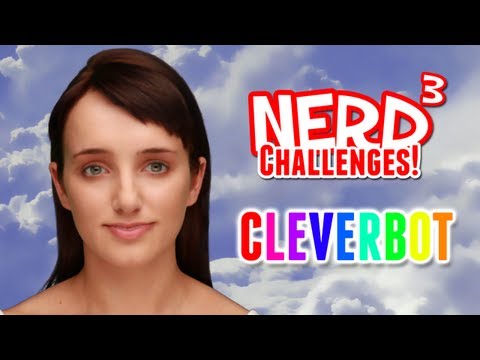Nerd³ Challenges! Cake or Death! - Cleverbot