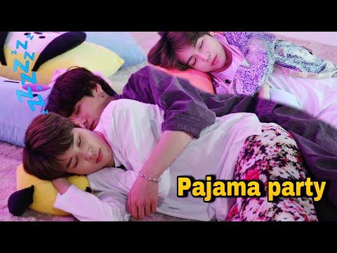 BTS Pajama party 🥳 // Part-1