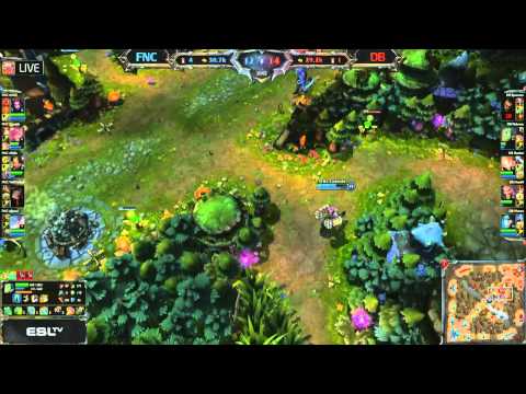 FNC vs DB - LCS 2013 EU Spring W4D1 (English)
