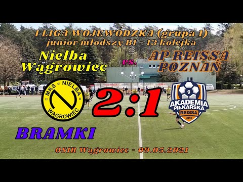 MKS Nielba Wągrowiec vs. UKS AP Reissa Poznań (bramki z meczu - liga wojewódzka) 09.05.2021