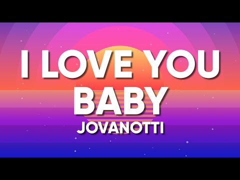 Jovanotti, Sixpm - I LOVE YOU BABY (Testo/Lyrics)