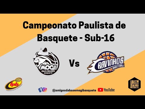 FPB 2022 SUB-16 - MOGI BASQUETE X CRAVINHOS - 16/10/2022