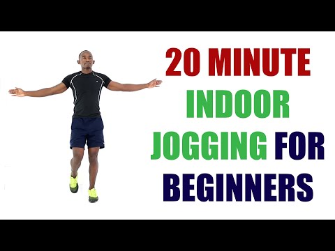 20 Minute Indoor Jogging For Beginners/ Jogging In Place For Weight Loss