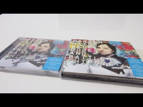 Unboxing: Darren Hayes - Secret Codes and Battleships album (Standard + Deluxe Edition CDs)
