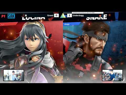 Ascension VII SSBU Top 64 WR1 - Greed (Lucina) vs Underdogg (Snake)
