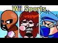 Friday Night Funkin VS Matt Wii Funkin Resort FULL WEEK Glitch Wii Sports Resort FNF Matt