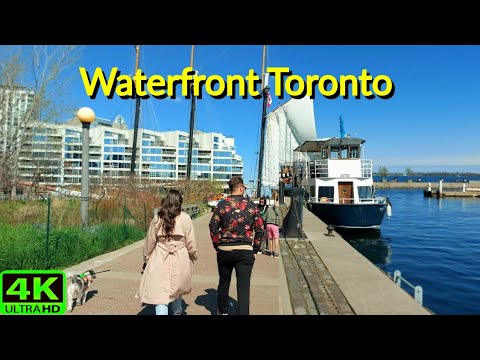 【4K】🌞 Explore Toronto's Waterfront | West Side Walk on a Sunny Spring Day 🌊 (May 2025)