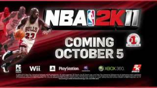 preview picture of video 'NBA 2K11 Trailer with Michael Jordan'