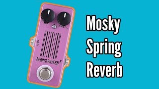 Video thumbnail for Best budget reverb around? The Mosky Spring Reverb (under £40) by Yet Another Guitar Channel