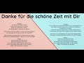Danke Für Die Schöne Zeit Mit Dir Ohne Gesang