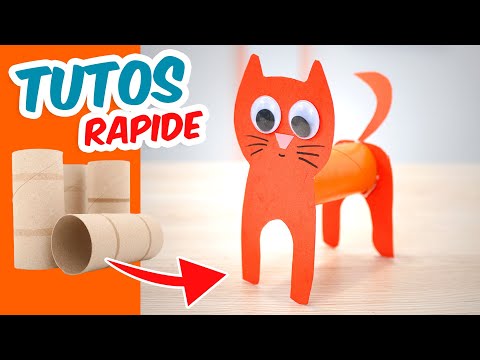 Tuto chat rouleau de papier toilette