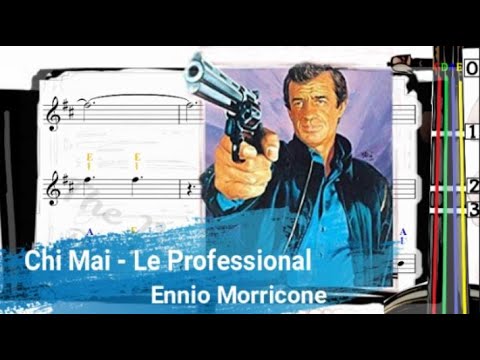 Chi Mai | Le Professional | Violin SHEET MUSIC [With Fingerings] Ennio Morricone [Level 3]