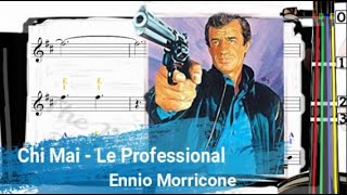 Chi Mai | Le Professional | Violin SHEET MUSIC [With Fingerings] Ennio Morricone [Level 3]