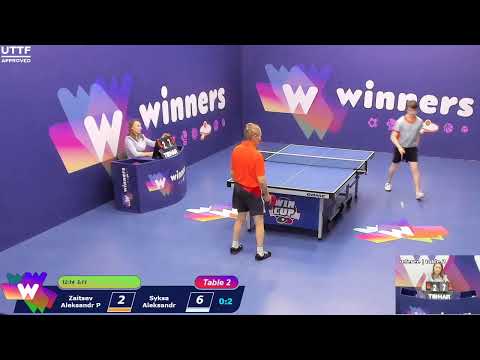 WINners CUP table 2  05.10 Zaitsev Aleksandr P - Syksa Aleksandr 15:00