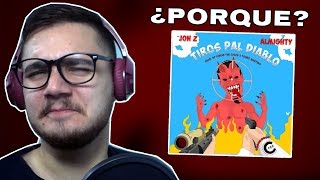 CRISTIANO reacciona a Tiros Pal Diablo - ALMIGHTY x JON Z