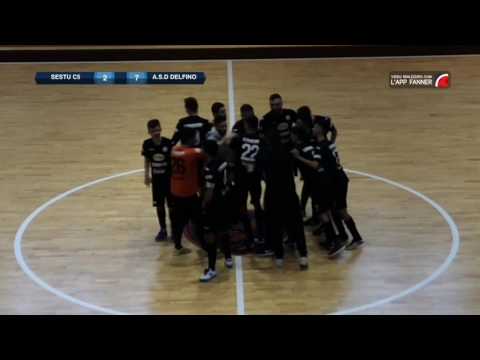 Sestu C5-A.S.D. Delfino 2-7 Delfini tutti uniti in gruppo