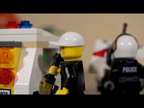 Museum break in - lego stop motion