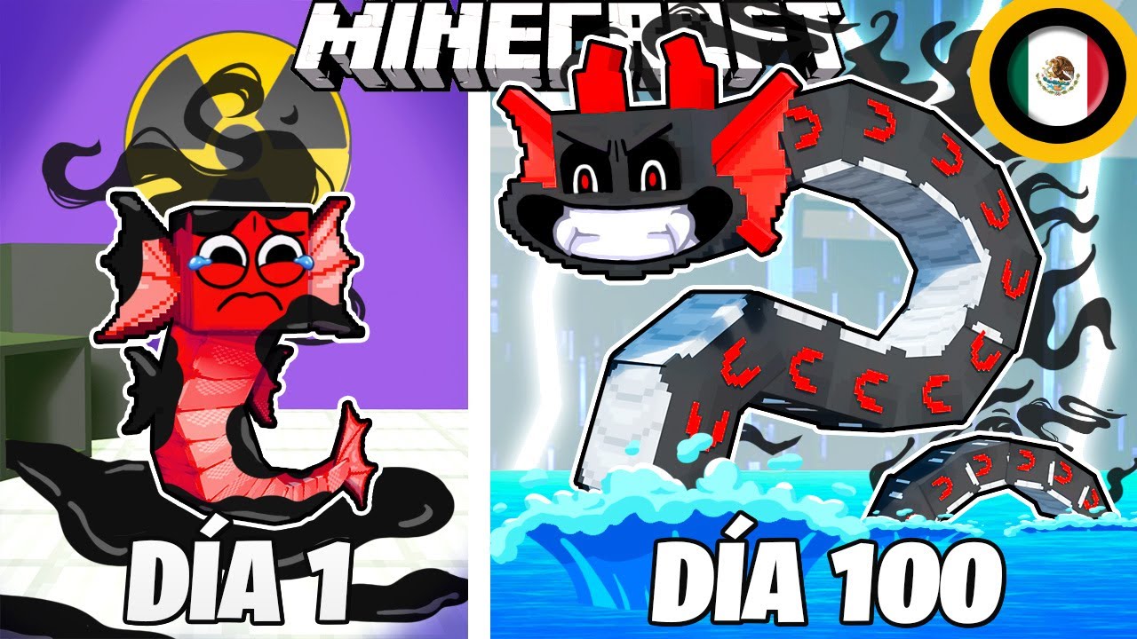 ¡Sobreviví 100 DÍAS como un SHADOW SPRUNKI en Minecraft HARDCORE!