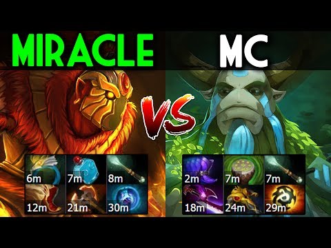 Miracle- [Ember Spirit] VS MinD_ControL [Nature's Prophet] - Mass Gank Counter 9k
