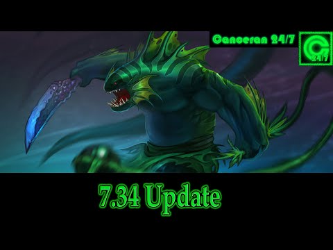 Broken Aghanim's Shard - Tidehunter changes in 7.34 | Dota 2 Update