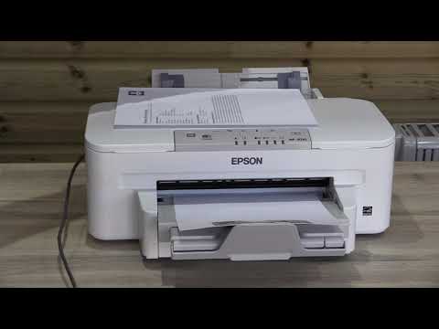 Video thumbnail: Epson Wf 3010Dw Print