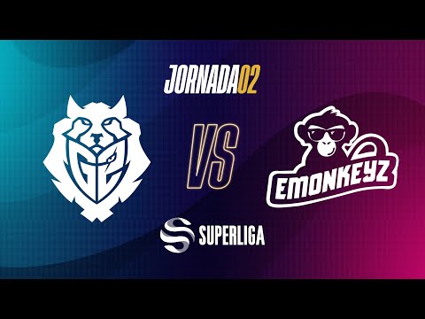 G2 ARCTIC VS EMONKEYZ  - LEAGUE OF LEGENDS - SUPERLIGA - JORNADA 2
