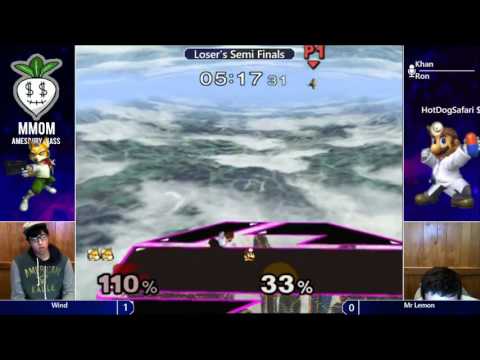 Mr Lemon (Dr Mario) vs Wind (Fox) - MMOM78 LSF