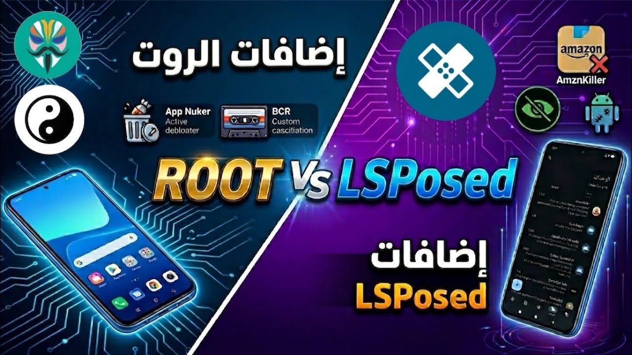 ادوات magisk و xposed (ج15)