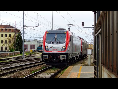 TRENI IN SEQUENZA A TREVISO C.LE #2 - LA E494.004 IN LIS
