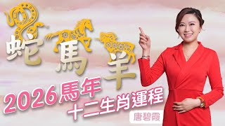 2026年丙午馬年十二生肖運程(蛇,馬,羊) | 屬X的朋友容易在馬年升職加人工 要把握好機會 |  屬X自尋煩惱 言語上得罪他人要小心處理 | 屬X 馬年財運特別旺 #馬年十二生肖 #十二生肖