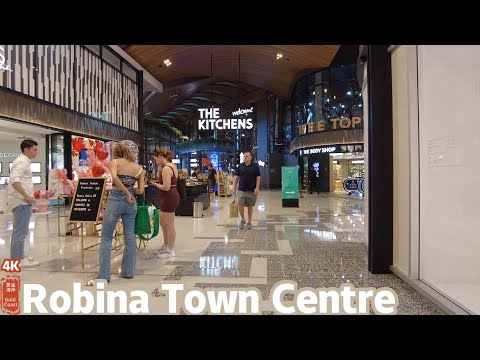 [4k] Explore Robina Town Centre & Surrounding Residential Area | Gold Coast | QLD | Australia