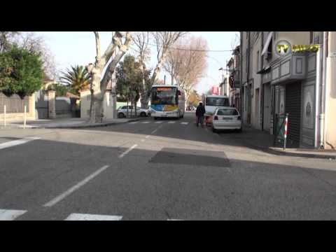 Sorgues centre ville en bicyclette ( partie 2 )