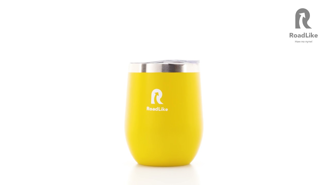 Термокружка RoadLike Mug 350мл, желтый