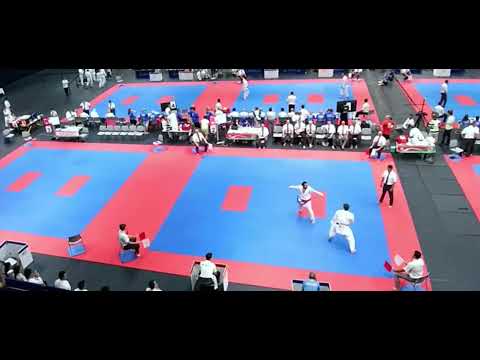 Sensei Bisyabel Niño Hungría 2023 campeonato mundial Skif kumite equipos