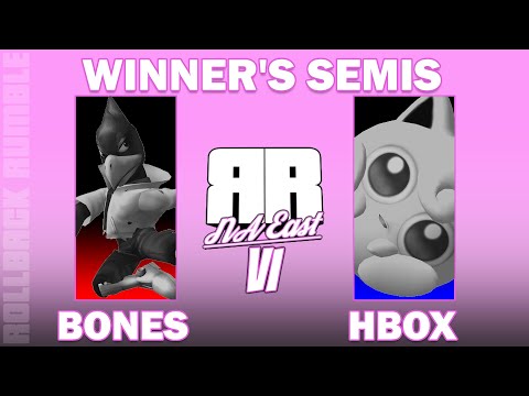 Bones (Falco) vs Hungrybox (Puff) | Winner's Semis | Rollback Rumble: NA East VI