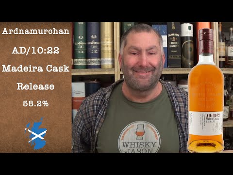 Ardnamurchan AD/10:22 Madeira Cask Release with 58.2% Single Malt Scotch Review from WhiskyJason