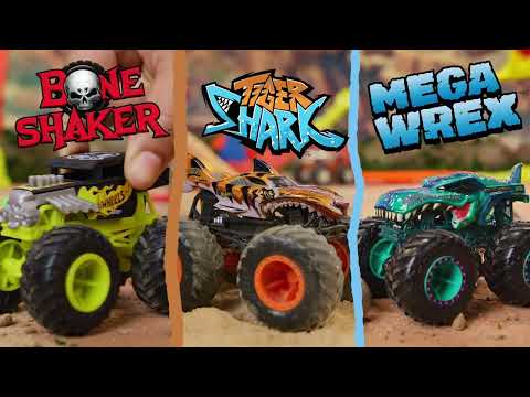 Mattel HOT WHEELS MONSTER TRUCKS rinkinys – Gyvatės išsiveržimas