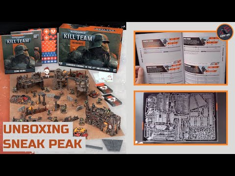 KILL TEAM OCTARIUS UNBOXING SNEAK PEAK! All The Box Contents Warhammer 40k Death Korps Of Krieg Orks