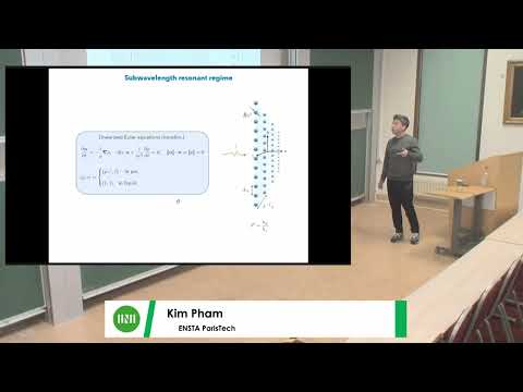 Prof. Kim Pham | Scattering of acoustic waves by a resonant bubbly screen